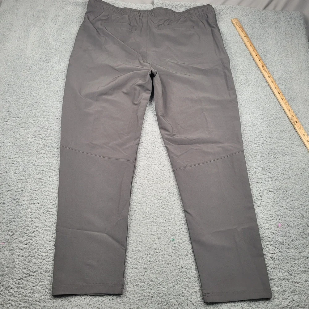 Vector Active Flex Waist Pants Mens‎ XXL Gray Drawstring Athletic Casual